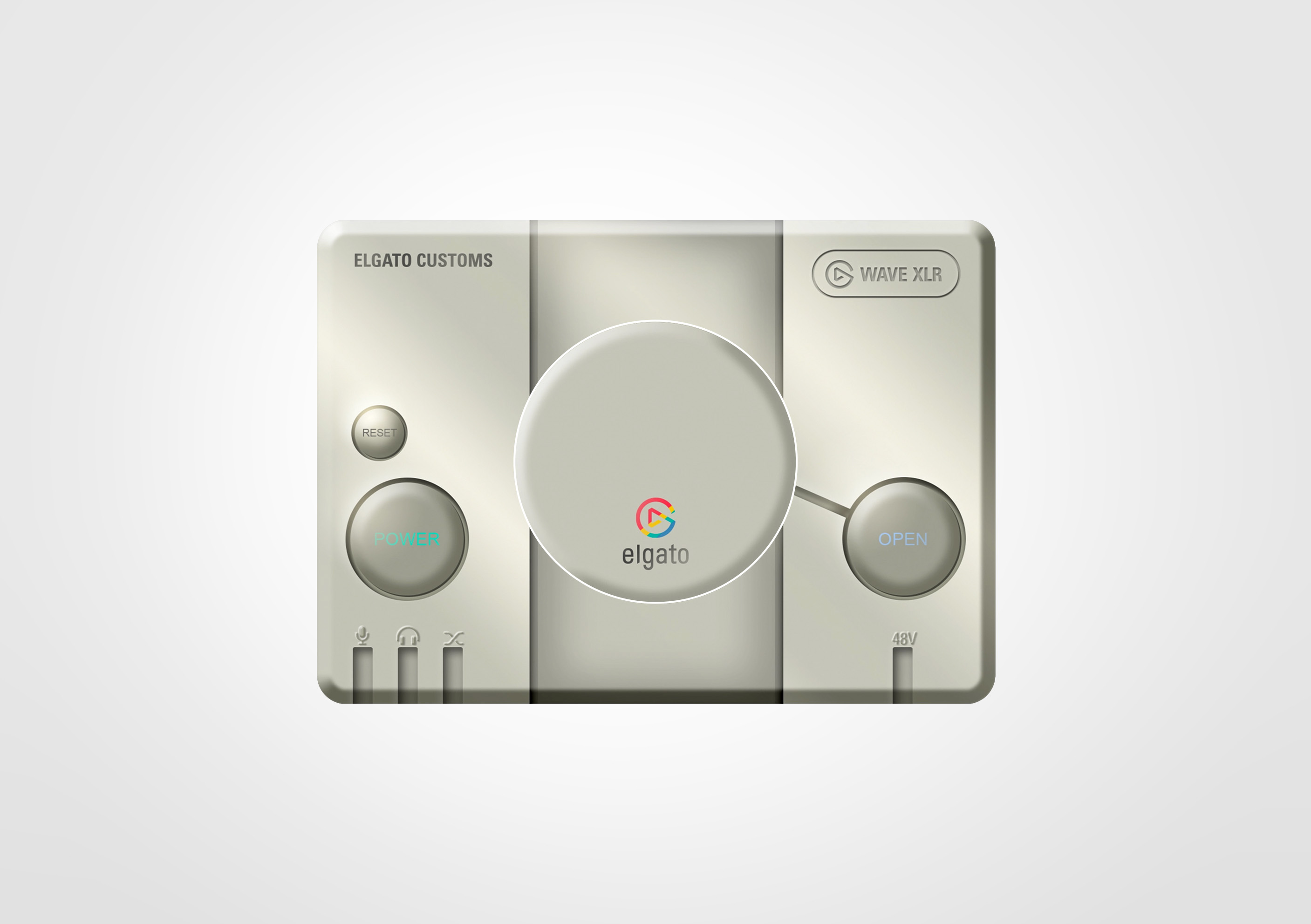 Wave XLR Circuit Board 2.0 Dark Faceplate | Elgato